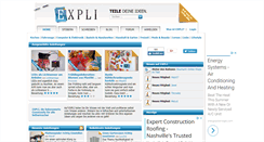 Desktop Screenshot of expli.de