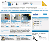 Tablet Screenshot of expli.de